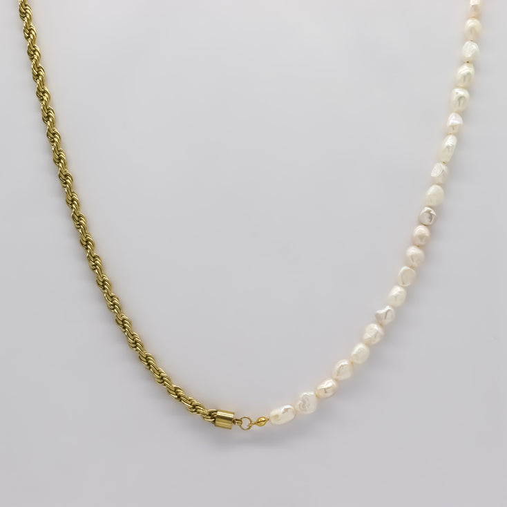 Braid&Pearls Halskette