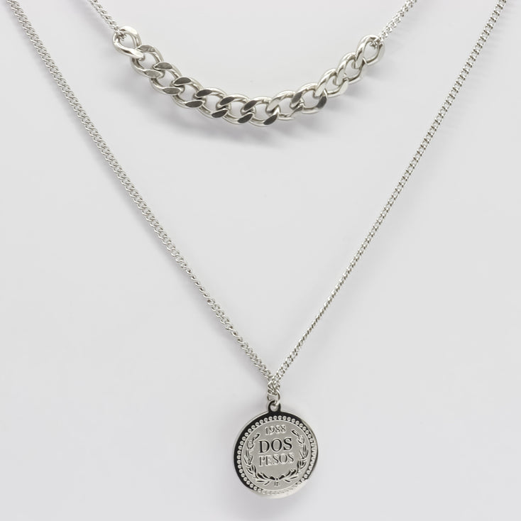 Elizabeth Silver Necklace