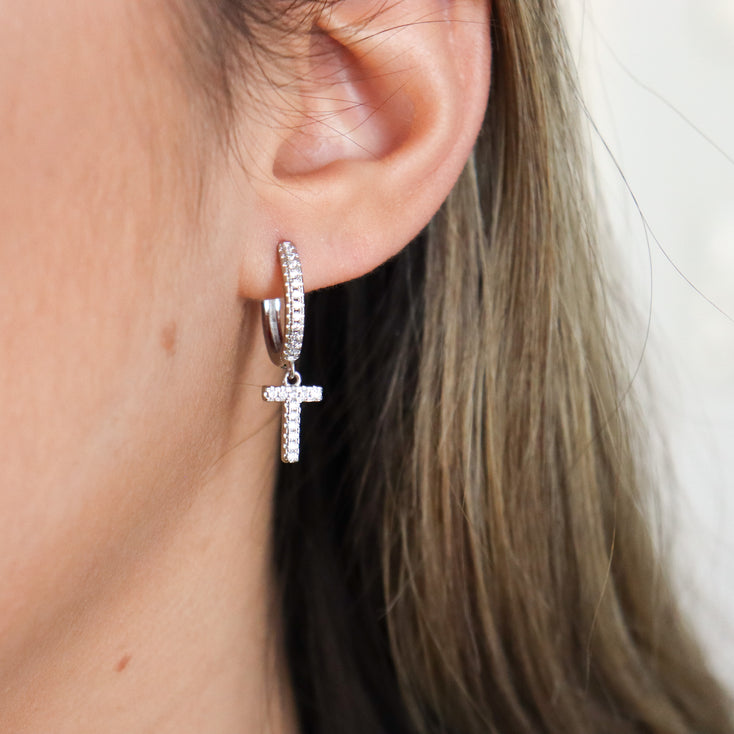 Gabriella Buchstabe Ohrringe